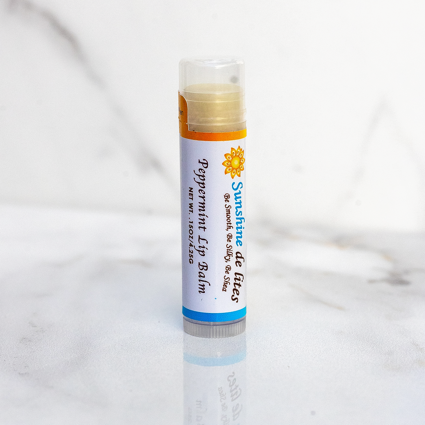 Peppermint lip balm moisturizing balm