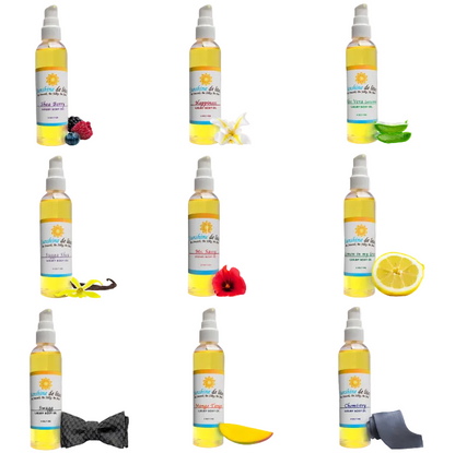 all body oil scents selection