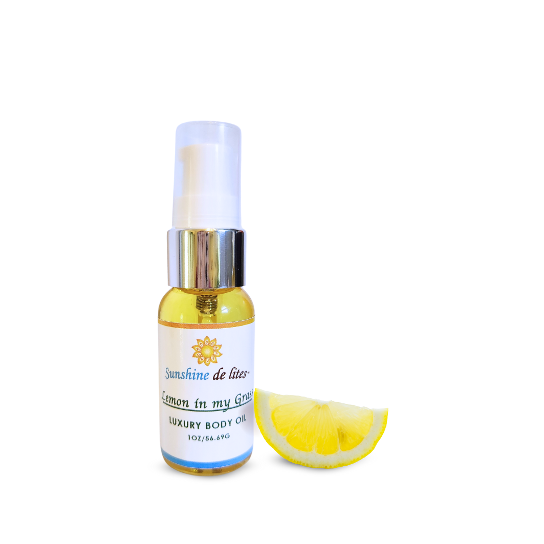 Lemon in my Grass Body Oil