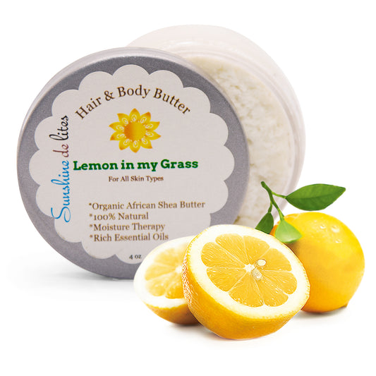 lemon and grass lemongrass body butter