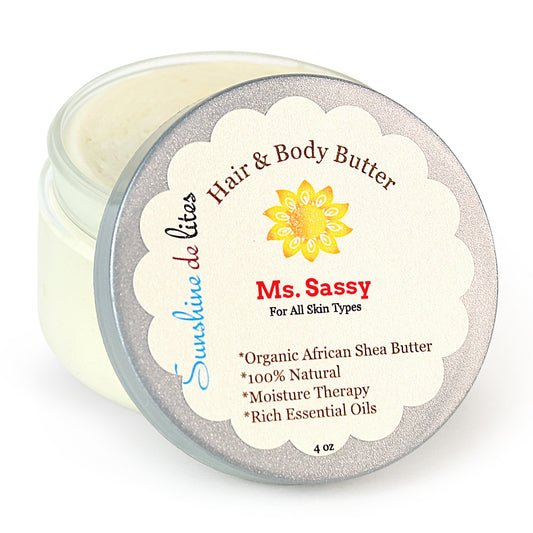 sassy floral fresh scent body butter shea butter